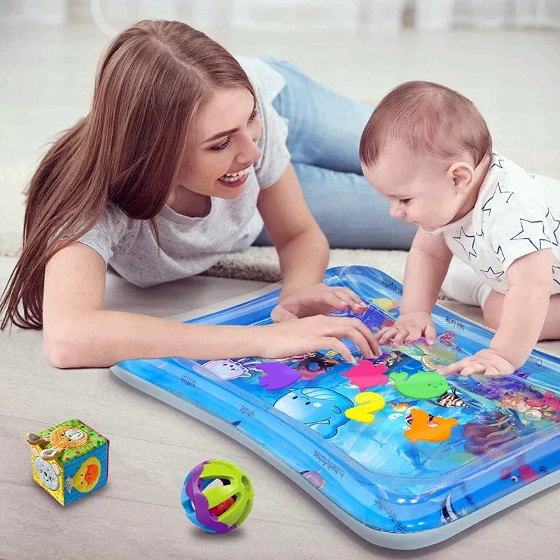 Baby Water Play Mat – Tummy Time Sensory Activity Mat Zaa Mart