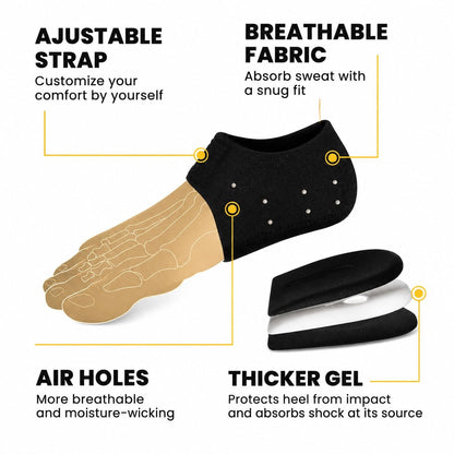 Herbal Comfort Heel Protector | Soft Heel Support Zaa Mart