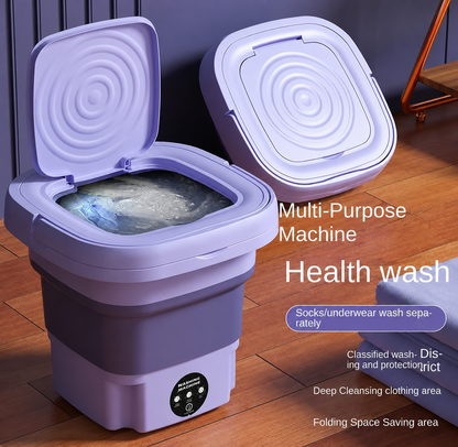 Portable Washing Machine & Mini Dryer | Compact Clothes Washer for Baby Clothes, Socks & Underwear Zaa Mart