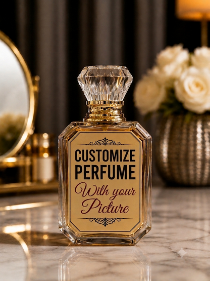 Custom Photo Perfume Long Lasting | Personalize Perfume Bottle with Your Image