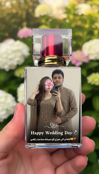 Custom Photo Perfume Long Lasting | Personalize Perfume Bottle with Your Image