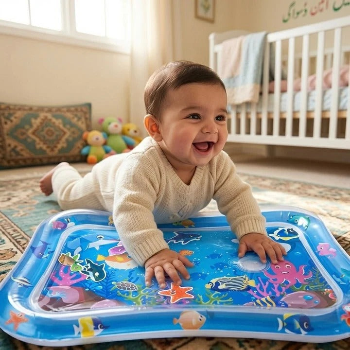 Baby Water Play Mat – Tummy Time Sensory Activity Mat Zaa Mart